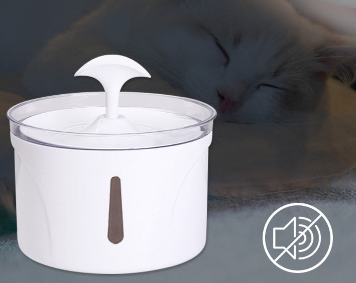 Automatic Pet Water Fountain – Quiet Filtered Dispenser for Cats & Dogs